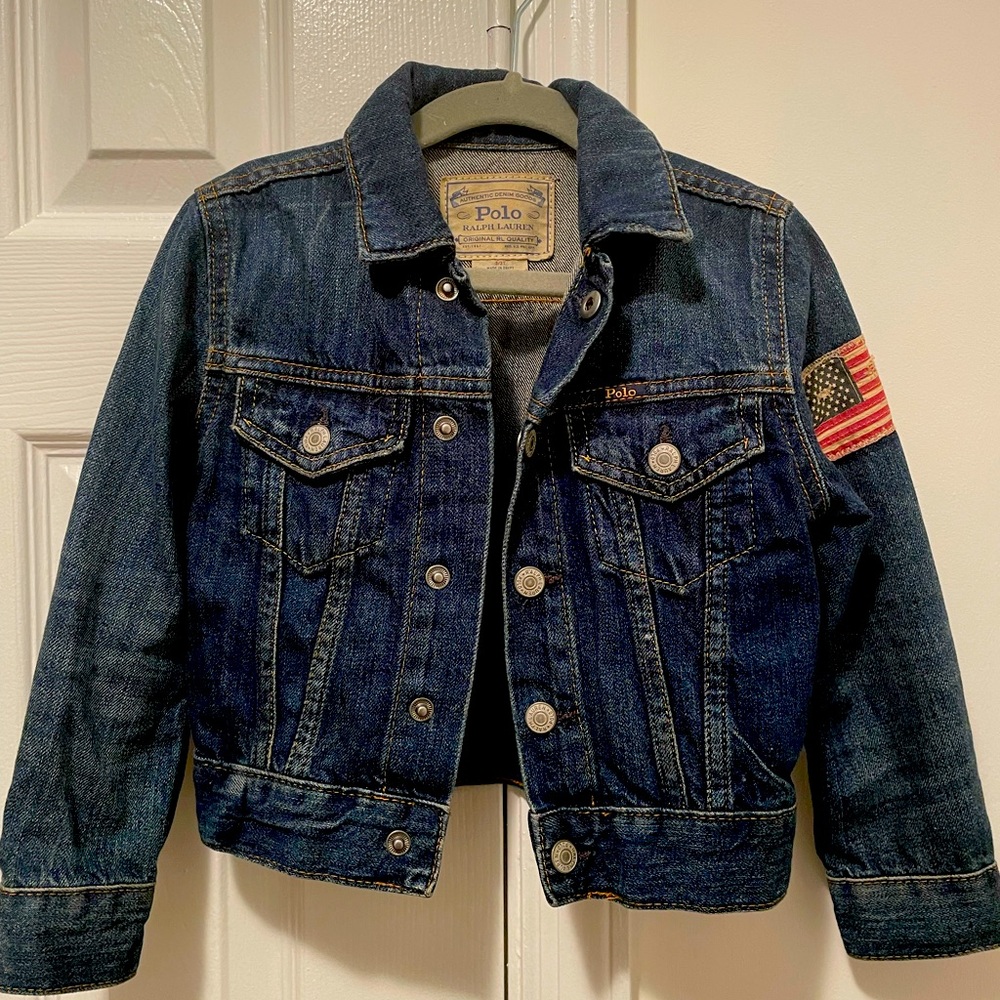 Polo Ralph Lauren Toddlers Cotton Denim Trucker Jacket